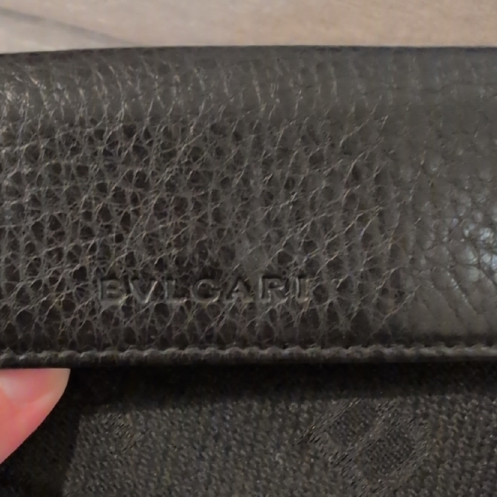 Bvlgari Black Leather Wallet - Picture 7 of 12